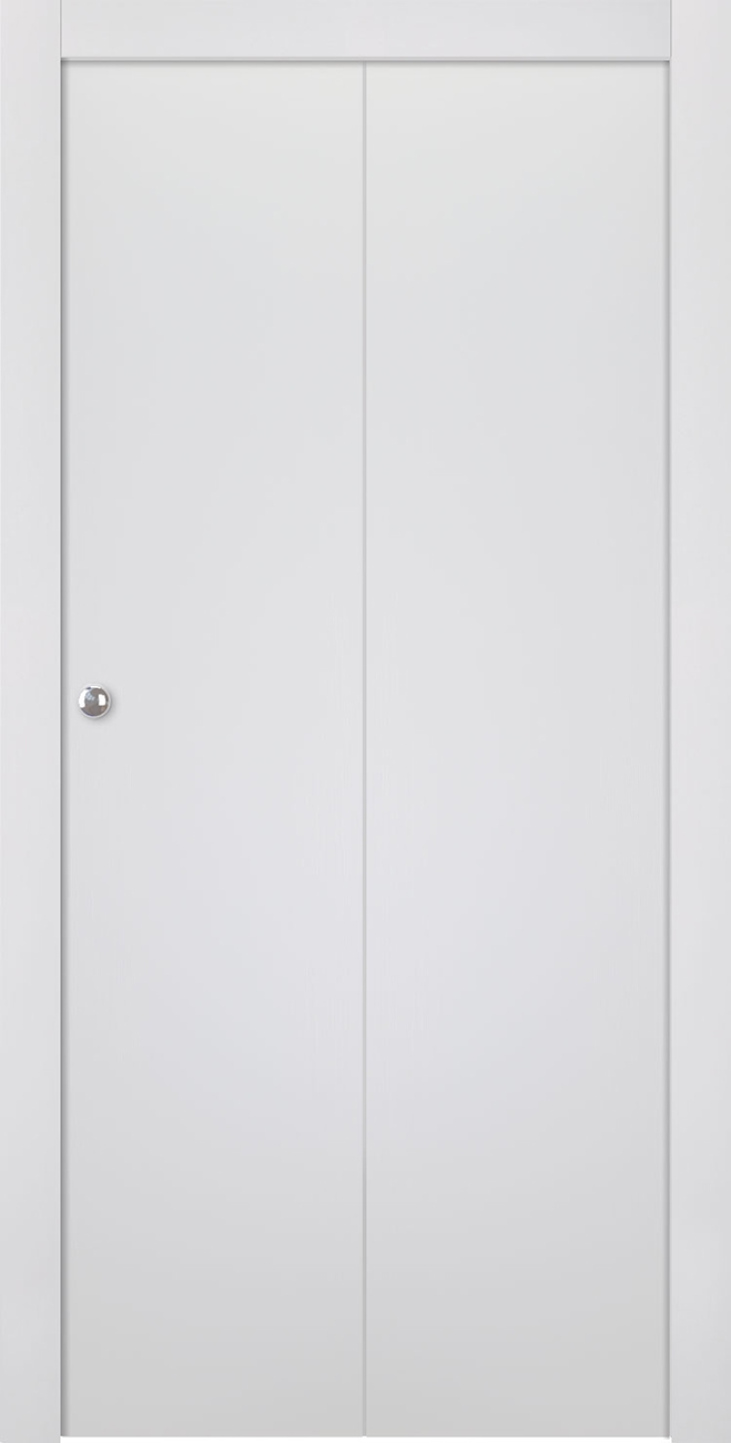 PALLADIO BIANCO NOBLE BI-FOLD DOORS BELLDINNI MODERN INTERIOR DOOR - 2