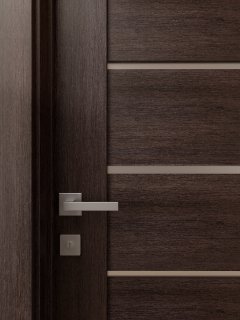 AVON 202 VETRO VERALINGA OAK SWING BELLDINNI MODERN INTERIOR DOOR - 4