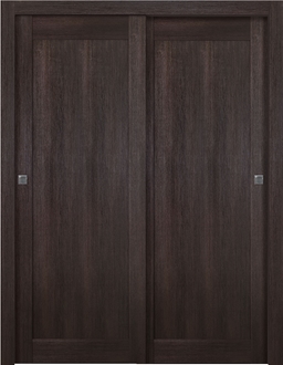 AVON 07 VERALINGA OAK BYPASS BELLDINNI MODERN INTERIOR DOOR - 1