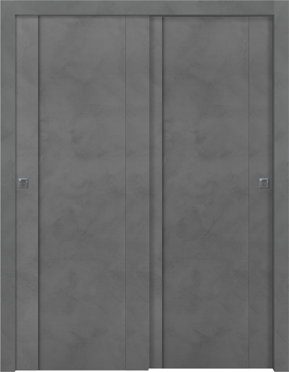 AVON 01 DARK URBAN BYPASS DOORS BELLDINNI MODERN INTERIOR DOOR - 1