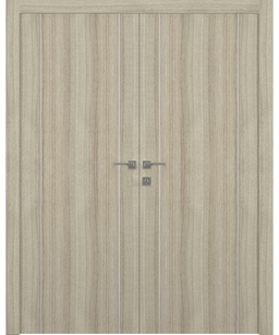 OPTIMA 2U SHAMBOR DOUBLE BELLDINNI MODERN INTERIOR DOOR - 1