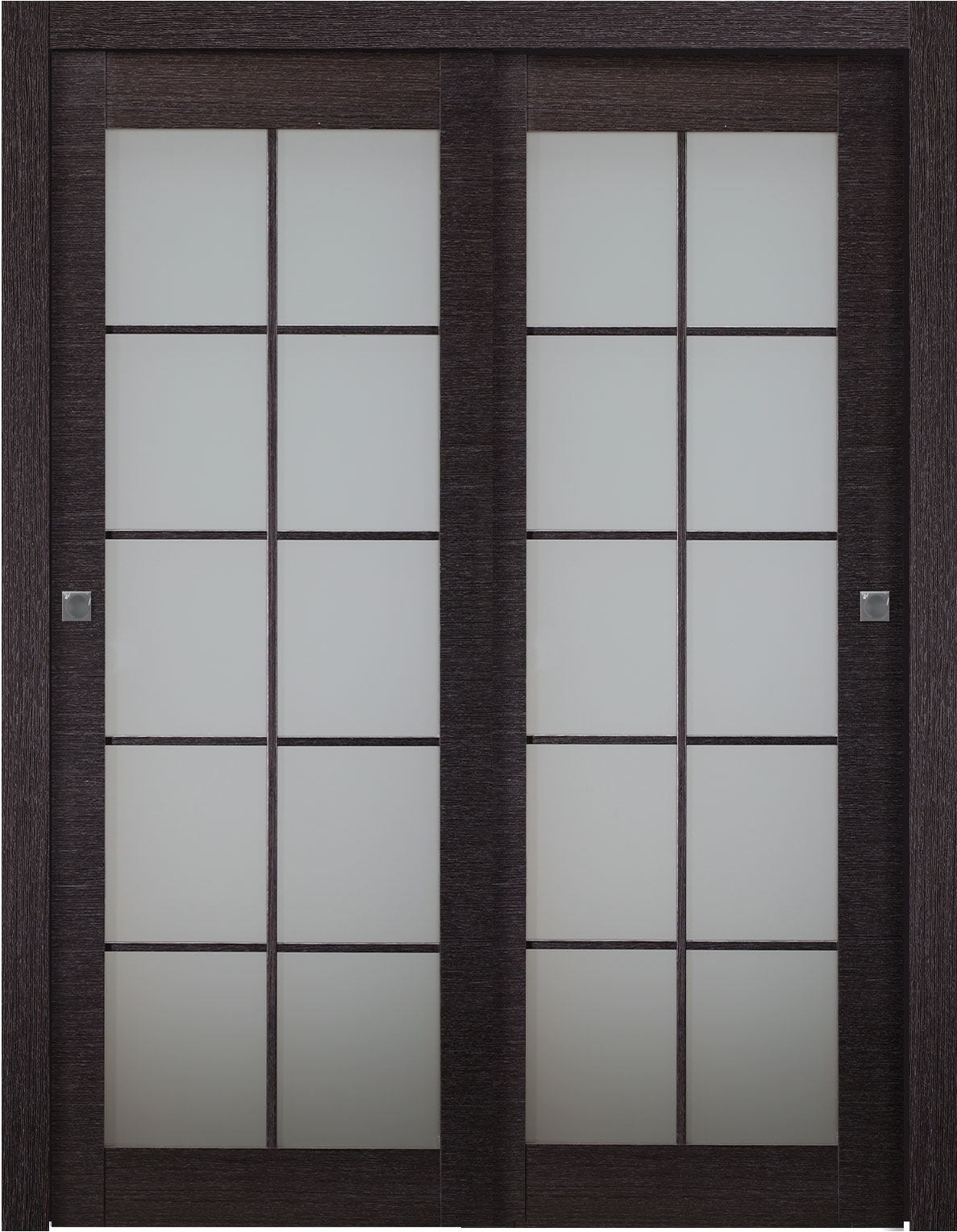 AVANTI 10 LITE VETRO BLACK APRICOT BYPASS BELLDINNI MODERN INTERIOR DOOR - 3