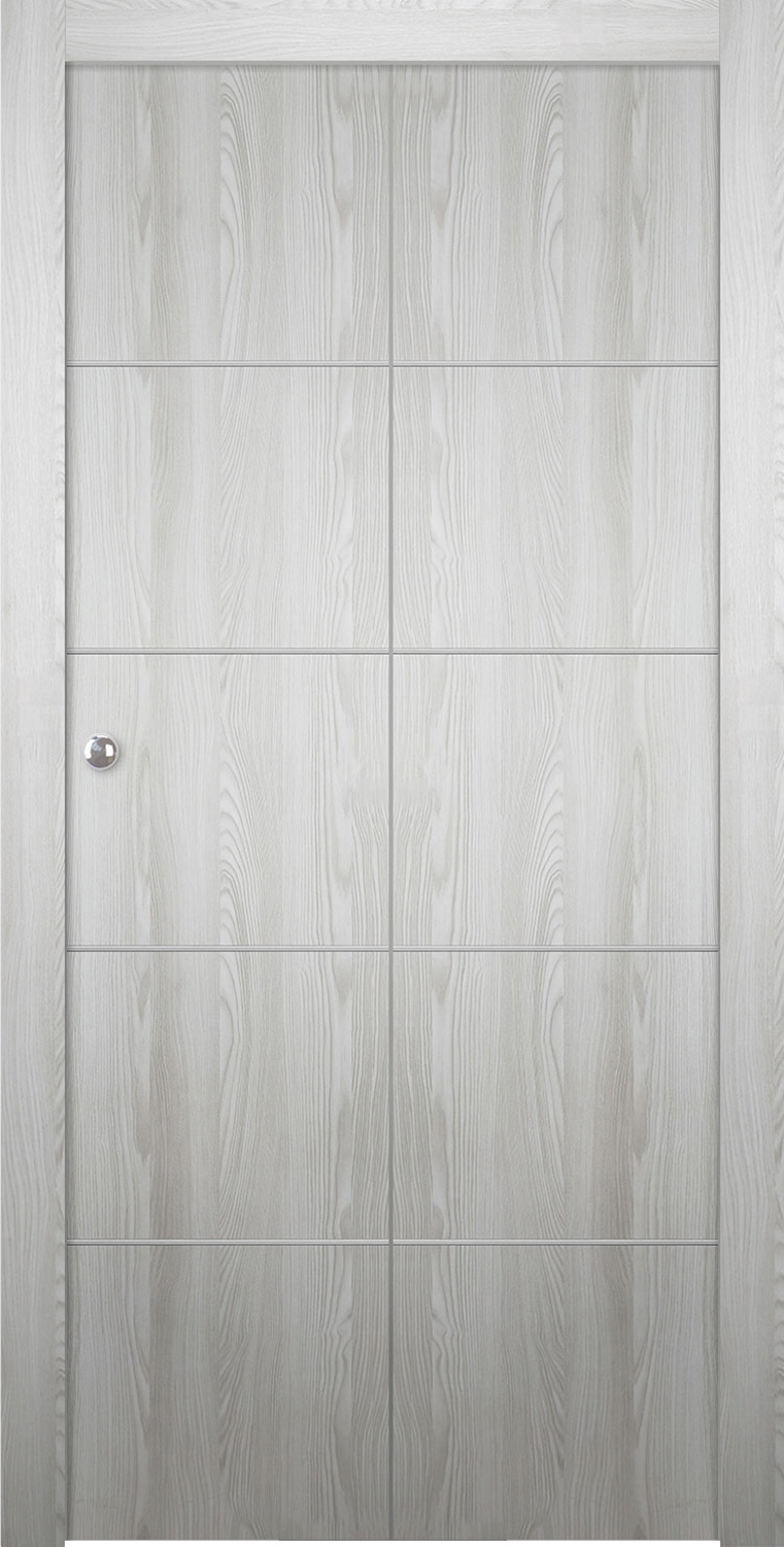 OPTIMA 4H RIBEIRA ASH BI-FOLD BELLDINNI MODERN INTERIOR DOOR - 1