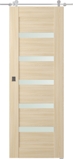 AVON 07-04 VETRO LOIRE ASH BARN DOORS BELLDINNI MODERN INTERIOR DOOR - 1