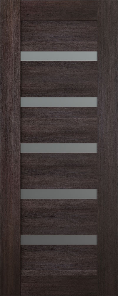 AVON 07-04 VETRO VERALINGA OAK SLAB BELLDINNI MODERN INTERIOR DOOR - 1