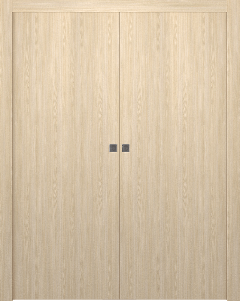 OPTIMA LOIRE ASH DOUBLE POCKET DOORS BELLDINNI MODERN INTERIOR DOOR - 1