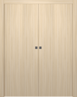OPTIMA LOIRE ASH DOUBLE POCKET DOORS BELLDINNI MODERN INTERIOR DOOR - 1
