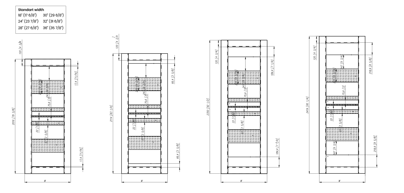 ROMI VETRO SHAMBOR POCKET BELLDINNI MODERN INTERIOR DOOR - 3