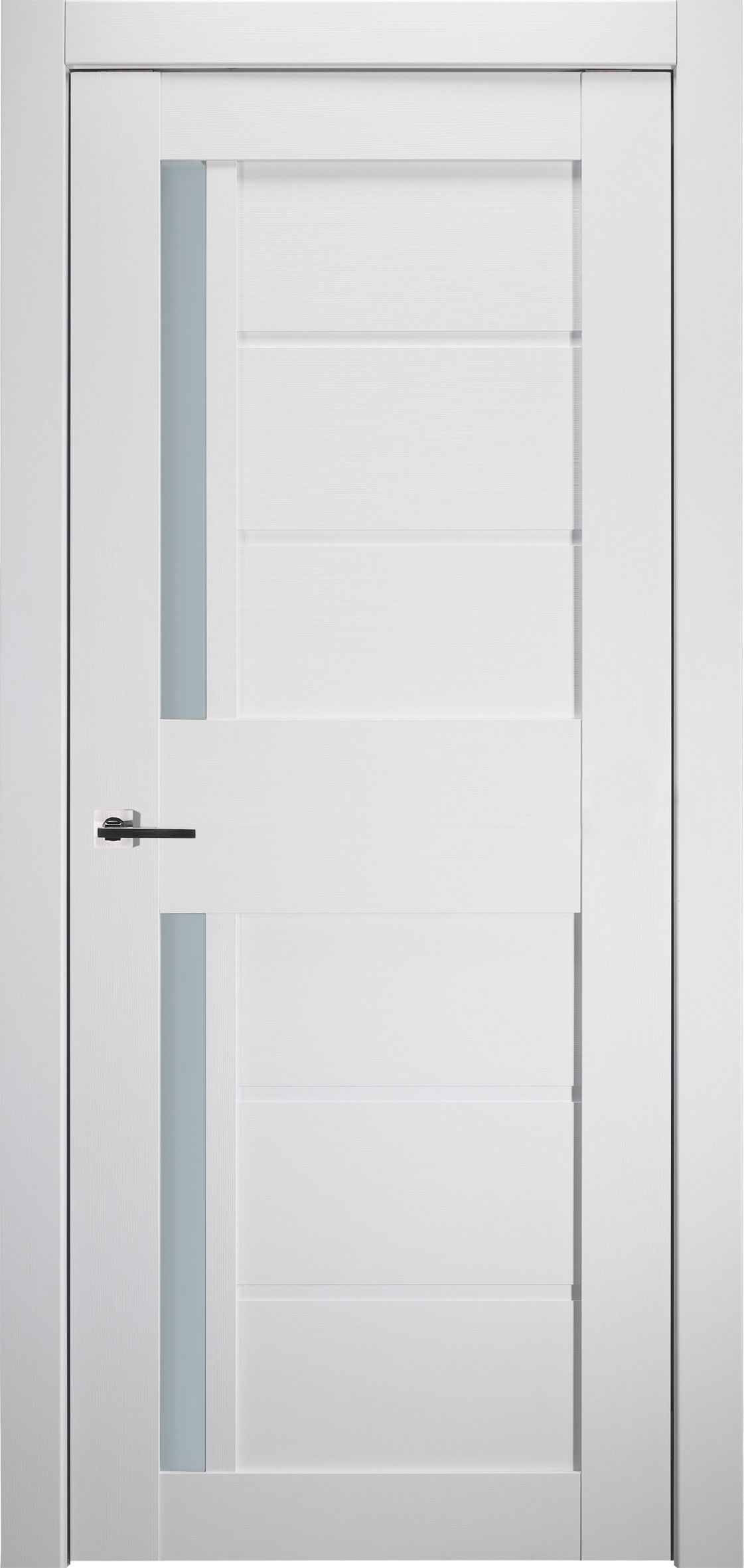 ESTA VETRO BIANCO NOBLE SWING BELLDINNI MODERN INTERIOR DOOR - 1