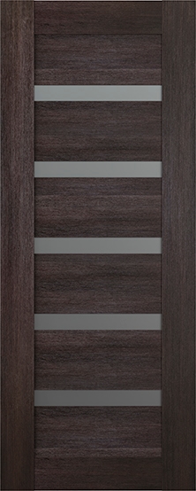 AVON 07-04 VETRO VERALINGA OAK SWING BELLDINNI MODERN INTERIOR DOOR - 2