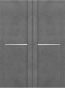 AVON 01 1H DARK URBAN BYPASS DOORS BELLDINNI MODERN INTERIOR DOOR - 2
