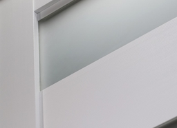 DELLA VETRO BIANCO NOBLE SLAB BELLDINNI MODERN INTERIOR DOOR - 2