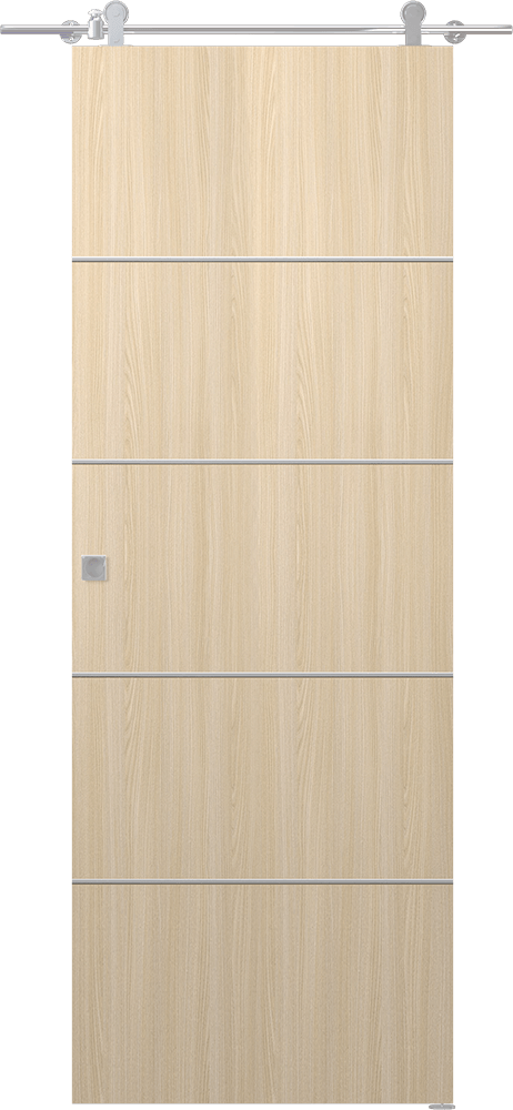 OPTIMA 4H LOIRE ASH BARN DOORS BELLDINNI MODERN INTERIOR DOOR - 1