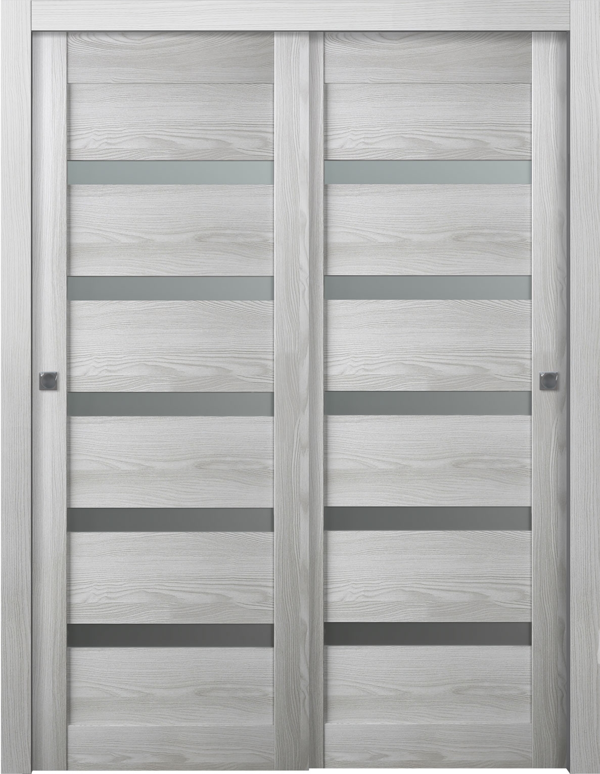 AVON 07-04 VETRO RIBEIRA ASH BYPASS BELLDINNI MODERN INTERIOR DOOR - 2