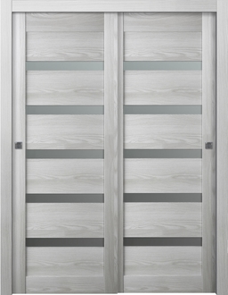 AVON 07-04 VETRO RIBEIRA ASH BYPASS BELLDINNI MODERN INTERIOR DOOR - 2