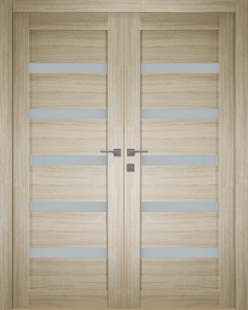 LEORA VETRO SHAMBOR DOUBLE BELLDINNI MODERN INTERIOR DOOR - 1