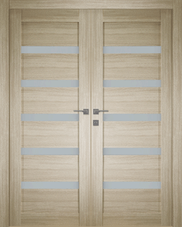 LEORA VETRO SHAMBOR DOUBLE BELLDINNI MODERN INTERIOR DOOR - 1