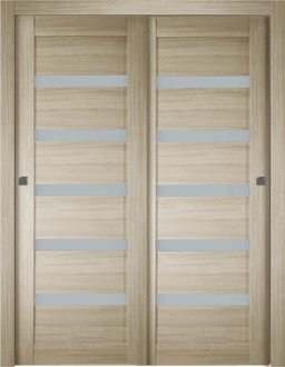 LEORA VETRO SHAMBOR BYPASS BELLDINNI MODERN INTERIOR DOOR - 1