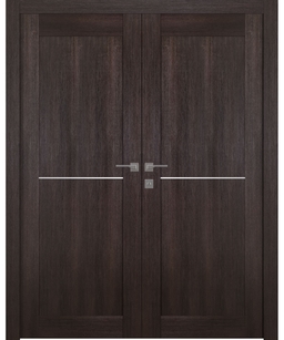 AVON 07 1H VERALINGA OAK DOUBLE BELLDINNI MODERN INTERIOR DOOR - 3