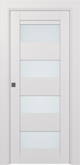 DELLA VETRO BIANCO NOBLE POCKET BELLDINNI MODERN INTERIOR DOOR - 1