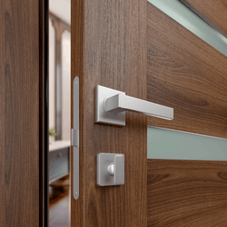 AVON 07-04 VETRO PECAN NUTWOOD SWING DOORS BELLDINNI MODERN INTERIOR DOOR - 3