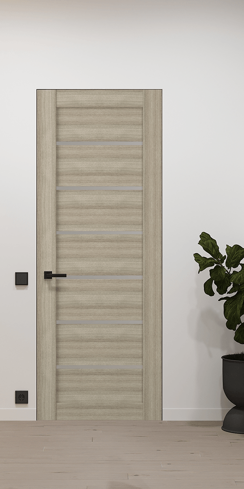 ALBA SHAMBOR INVISIBLE METAL FRAME BELLDINNI MODERN INTERIOR DOOR - 2