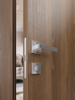 AVON 07-04 VETRO PECAN NUTWOOD SWING DOORS BELLDINNI MODERN INTERIOR DOOR - 4