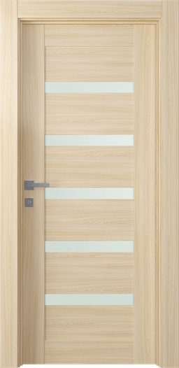 AVON 07-04 VETRO LOIRE ASH SWING DOORS BELLDINNI MODERN INTERIOR DOOR - 1