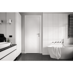 PALLADIO BIANCO NOBLE DOUBLE POCKET DOORS BELLDINNI MODERN INTERIOR DOOR - 4