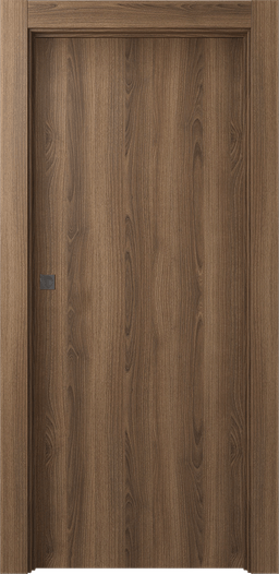 OPTIMA PECAN NUTWOOD POCKET DOORS BELLDINNI MODERN INTERIOR DOOR - 1