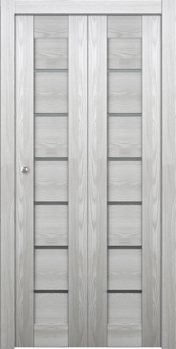 AVON 07-02 VETRO RIBEIRA ASH BI-FOLD BELLDINNI MODERN INTERIOR DOOR - 1