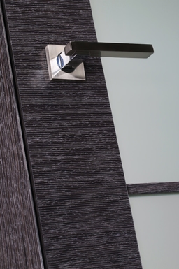 AVANTI 10 LITE VETRO BLACK APRICOT SWING BELLDINNI MODERN INTERIOR DOOR - 6