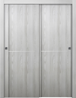 AVON 01 1H RIBEIRA ASH BYPASS DOORS BELLDINNI MODERN INTERIOR DOOR - 4