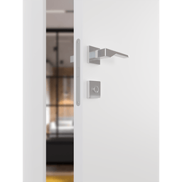 OPTIMA SNOW WHITE INVISIBLE METAL FRAME BELLDINNI MODERN INTERIOR DOOR - 5