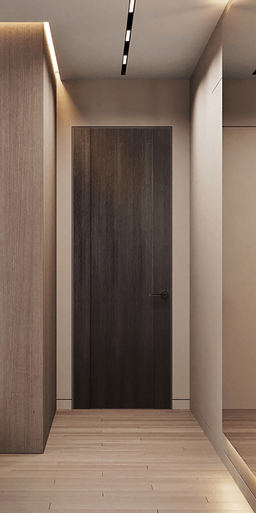 AVON 01 VERALINGA OAK INVISIBLE METAL FRAME BELLDINNI MODERN INTERIOR DOOR - 2