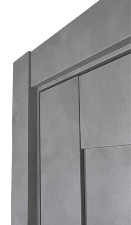 AVON 07-04 VETRO DARK URBAN DOUBLE POCKET BELLDINNI MODERN INTERIOR DOOR - 5