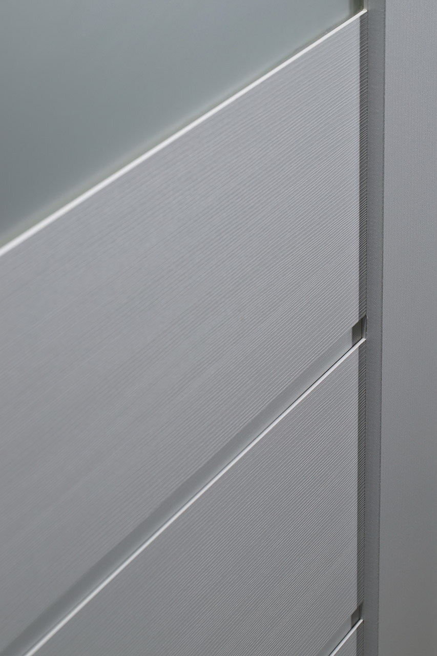 EDNA VETRO BIANCO NOBLE SWING BELLDINNI MODERN INTERIOR DOOR - 5