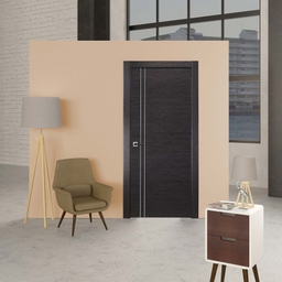AVANTI 2V BLACK APRICOT MAGIC BELLDINNI MODERN INTERIOR DOOR - 3