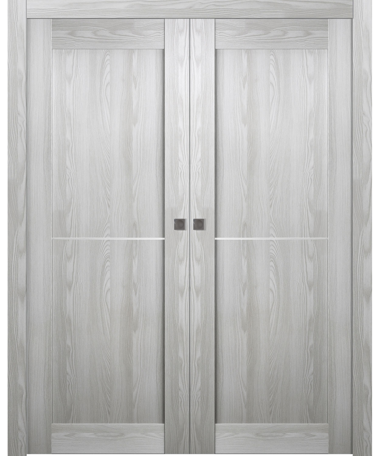 AVON 07 1H RIBEIRA ASH DOUBLE POCKET BELLDINNI MODERN INTERIOR DOOR - 1