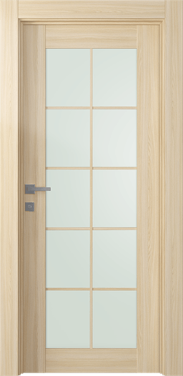 AVON 10 LITE VETRO LOIRE ASH SWING DOORS BELLDINNI MODERN INTERIOR DOOR - 1