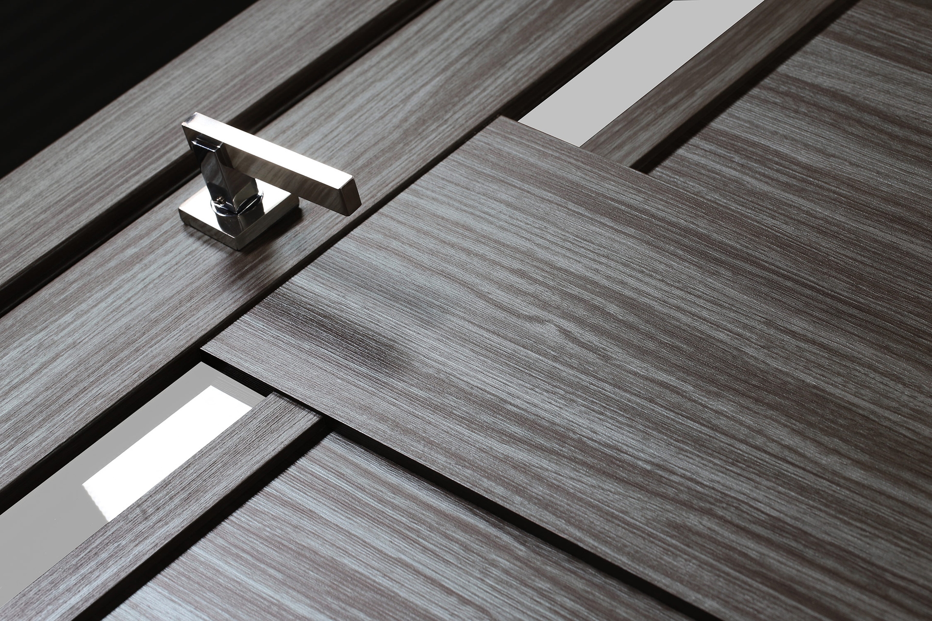 ESTA VETRO GRAY OAK SWING BELLDINNI MODERN INTERIOR DOOR - 2
