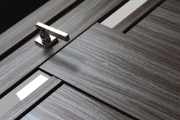 ESTA VETRO GRAY OAK SWING BELLDINNI MODERN INTERIOR DOOR - 2