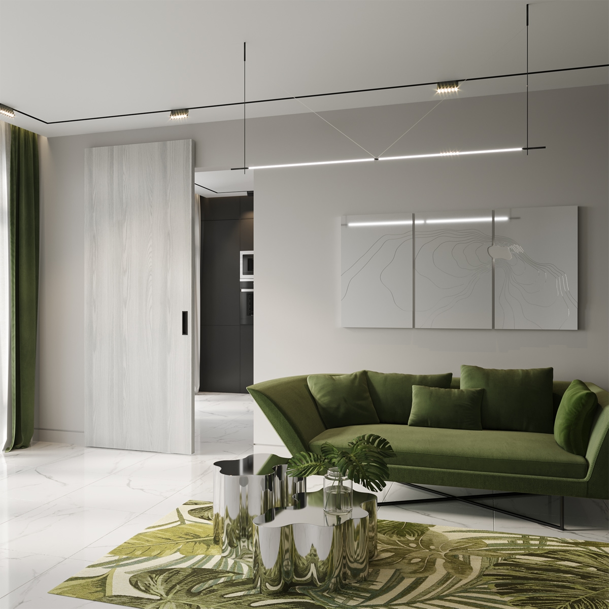 OPTIMA RIBEIRA ASH MAGIC BELLDINNI MODERN INTERIOR DOOR - 6