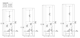 AVON 07 2R VERALINGA OAK BYPASS DOORS BELLDINNI MODERN INTERIOR DOOR - 7