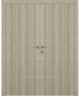 OPTIMA 4H SHAMBOR DOUBLE BELLDINNI MODERN INTERIOR DOOR - 1