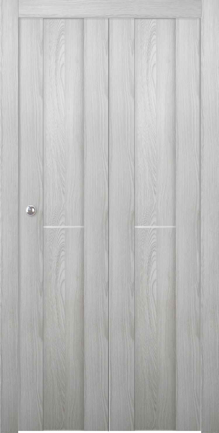 AVON 01 1H RIBEIRA ASH BI-FOLD BELLDINNI MODERN INTERIOR DOOR - 2