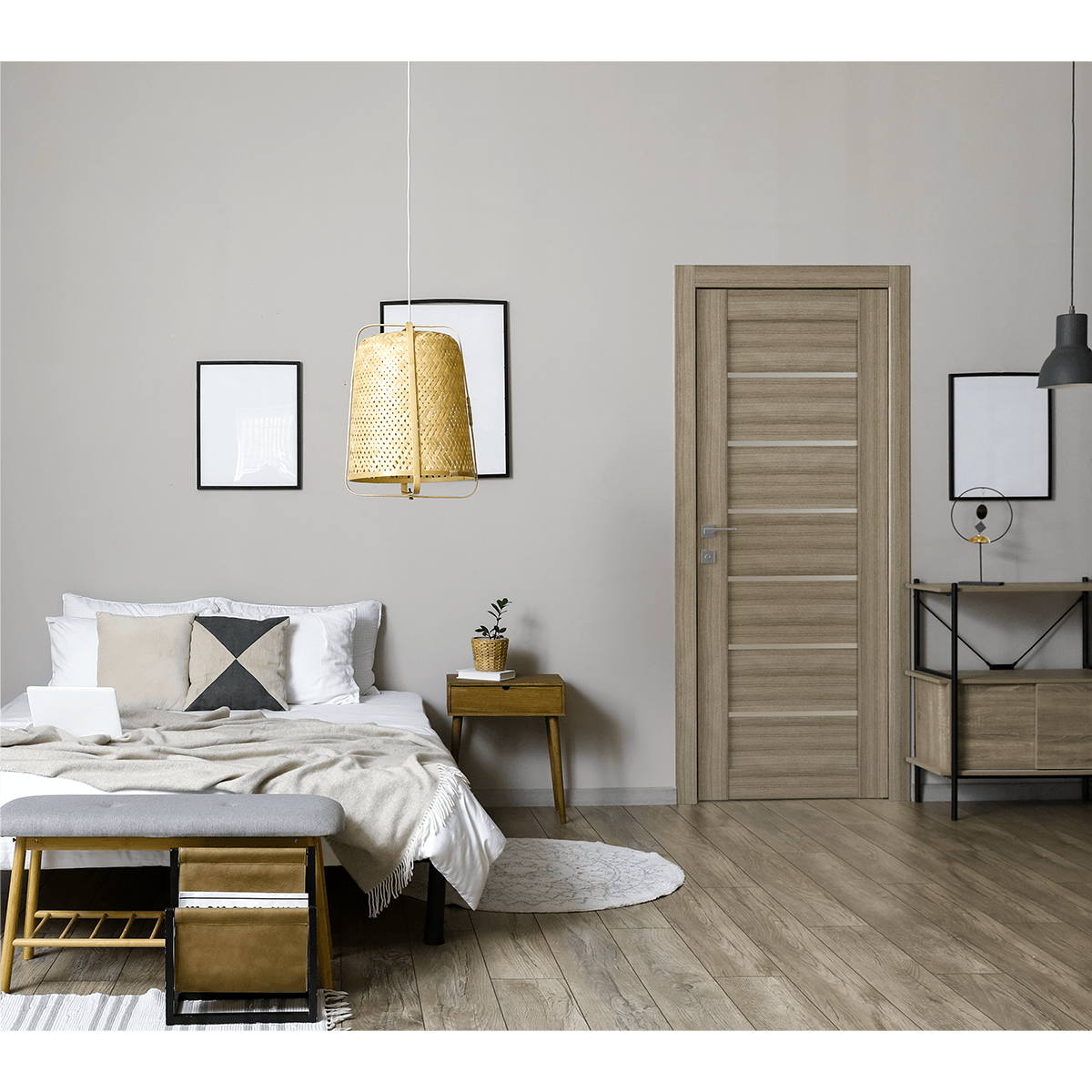ALBA SHAMBOR POCKET BELLDINNI MODERN INTERIOR DOOR - 2