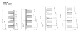 DELLA VETRO BIANCO NOBLE POCKET BELLDINNI MODERN INTERIOR DOOR - 9