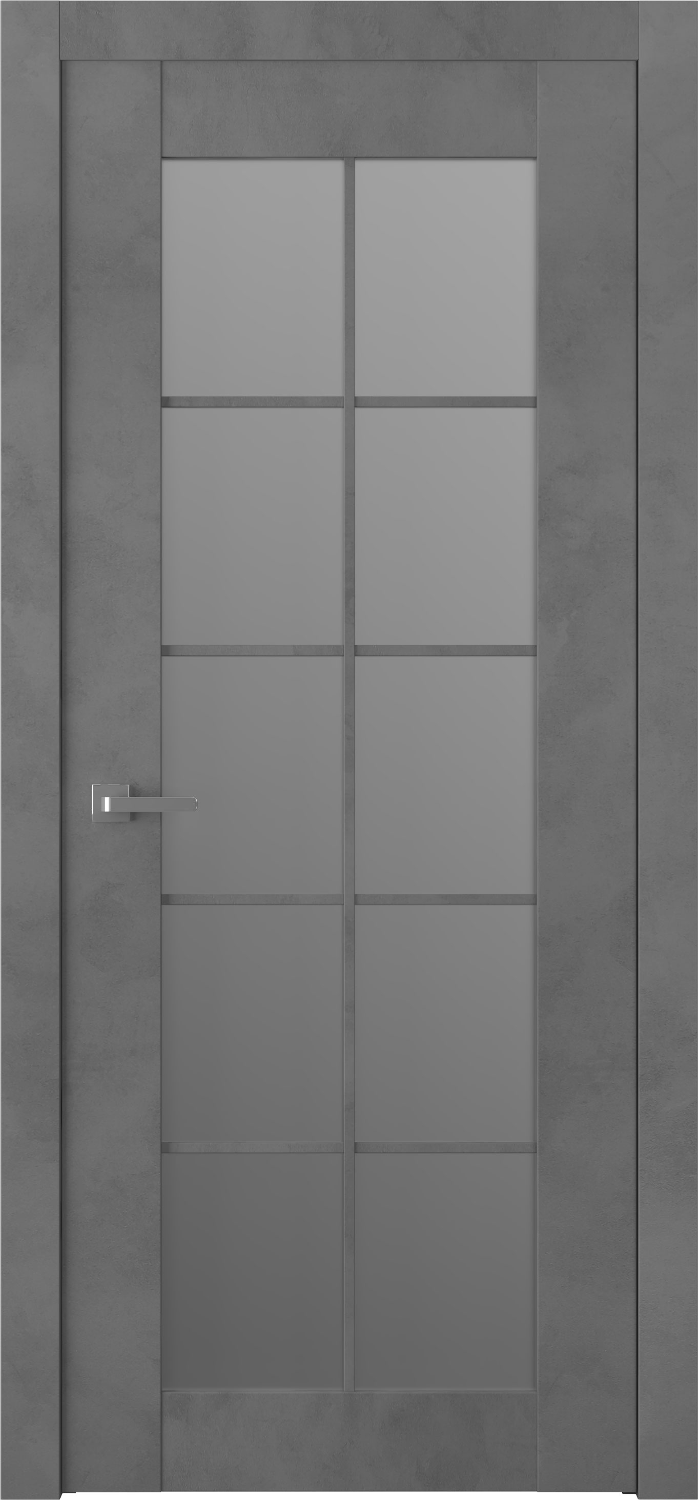 AVON 10 LITE VETRO DARK URBAN SWING BELLDINNI MODERN INTERIOR DOOR - 3