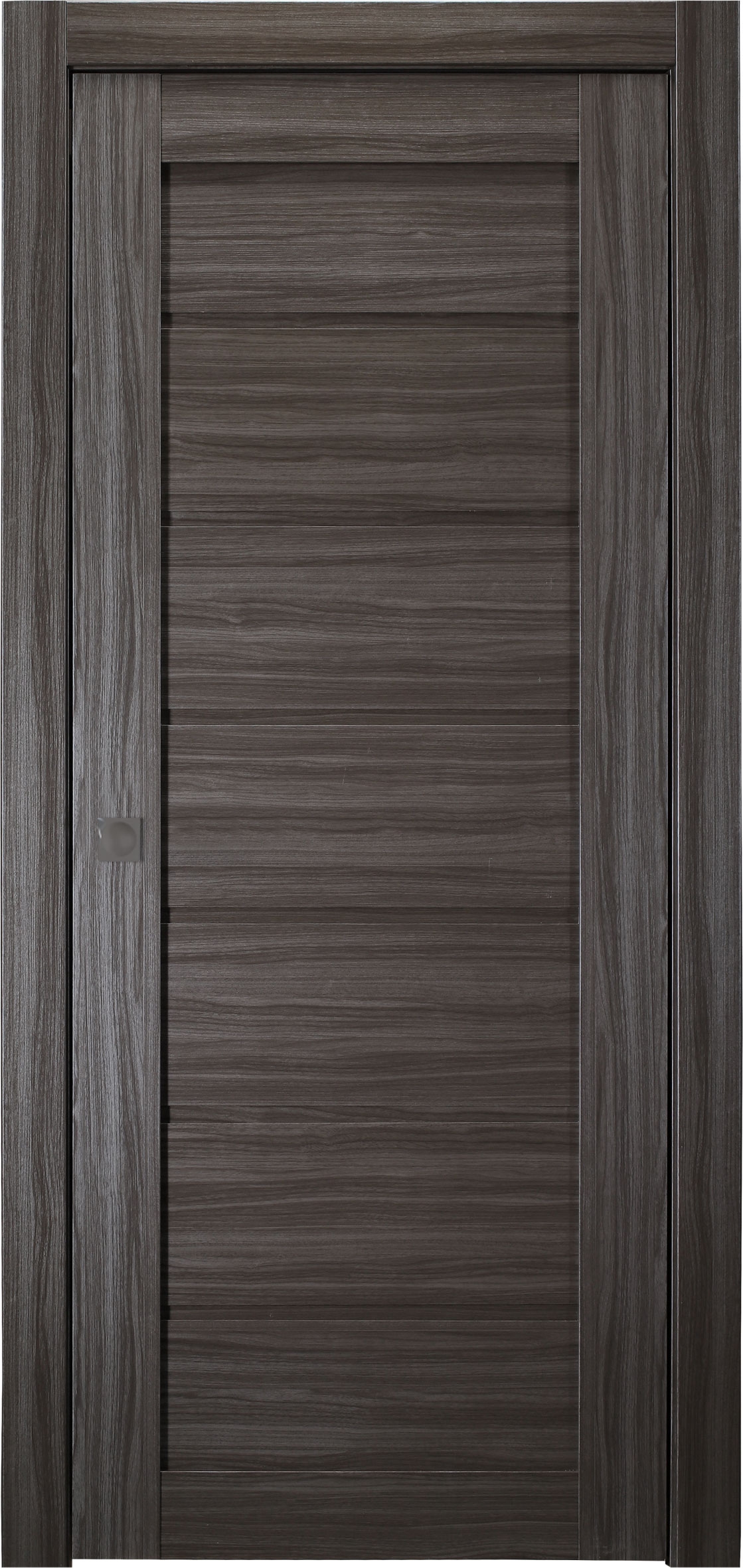 ALDA GRAY OAK POCKET BELLDINNI MODERN INTERIOR DOOR - 1
